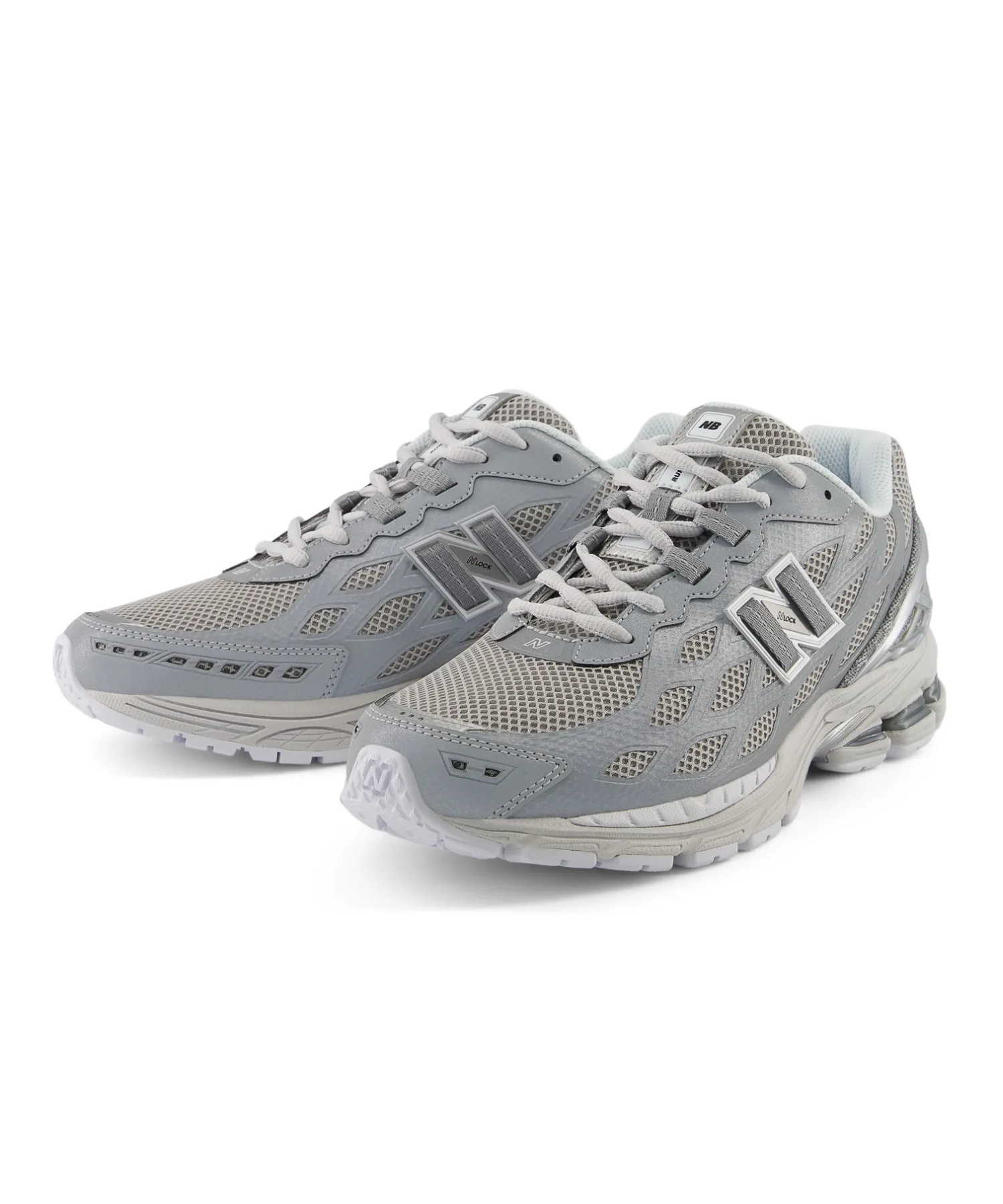 Кроссовки с повышенной амортизацией 1906W New Balance серебристые — фото 3
