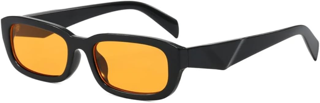 

Солнцезащитные очки с защитой UV400 | Маленькая оправа, линзы конфетного цвета | Для женщин и мужчин, для занятий спортом на открытом воздухе и вождения DSVIGF, Yellow