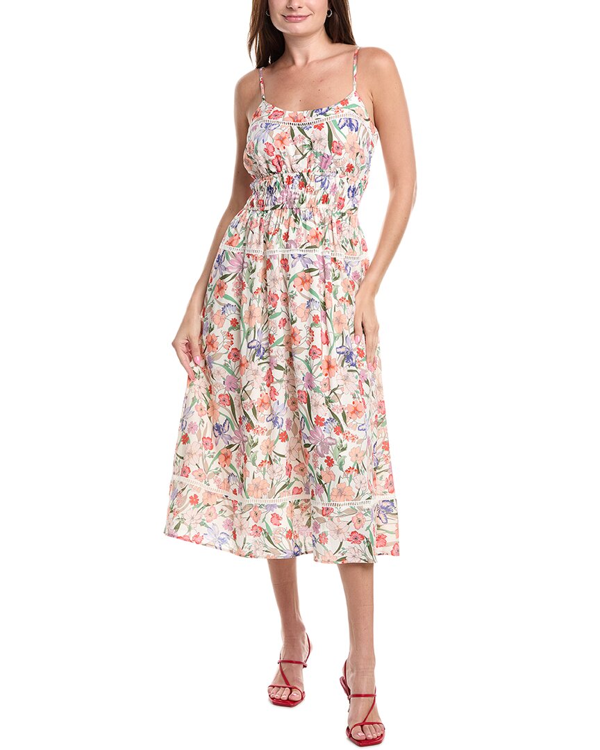 

Хатч Хейсли Льняное Макси-платье Hutch, белый