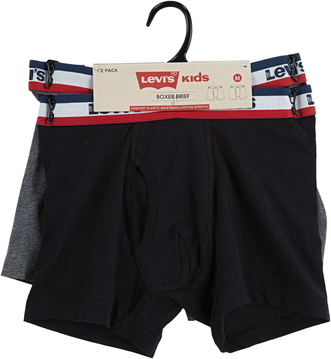 

Levi's Kids боксеры "SPORTSWEAR LOGO BOXER BRIEF" (2 шт.), для МАЛЬЧИКОВ, черный