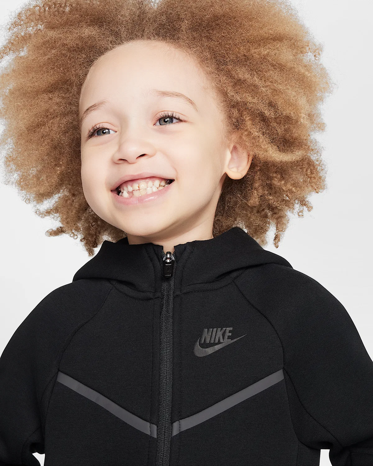 Детский спортивный костюм Nike Sportswear Toddler Tech Fleece, Black — фото 3