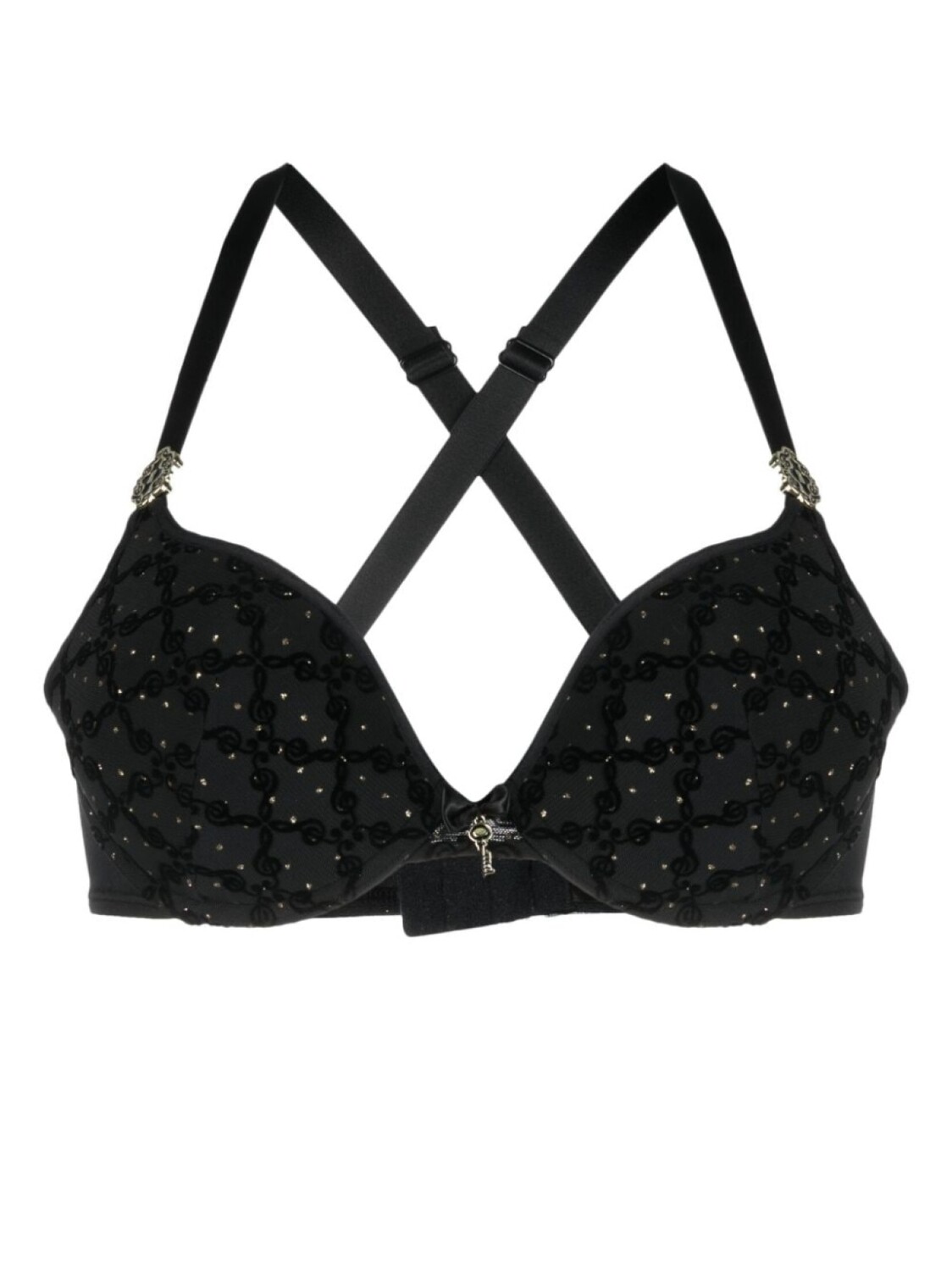 

Marlies Dekkers бюстгальтер Calliope с эффектом деворе, черный
