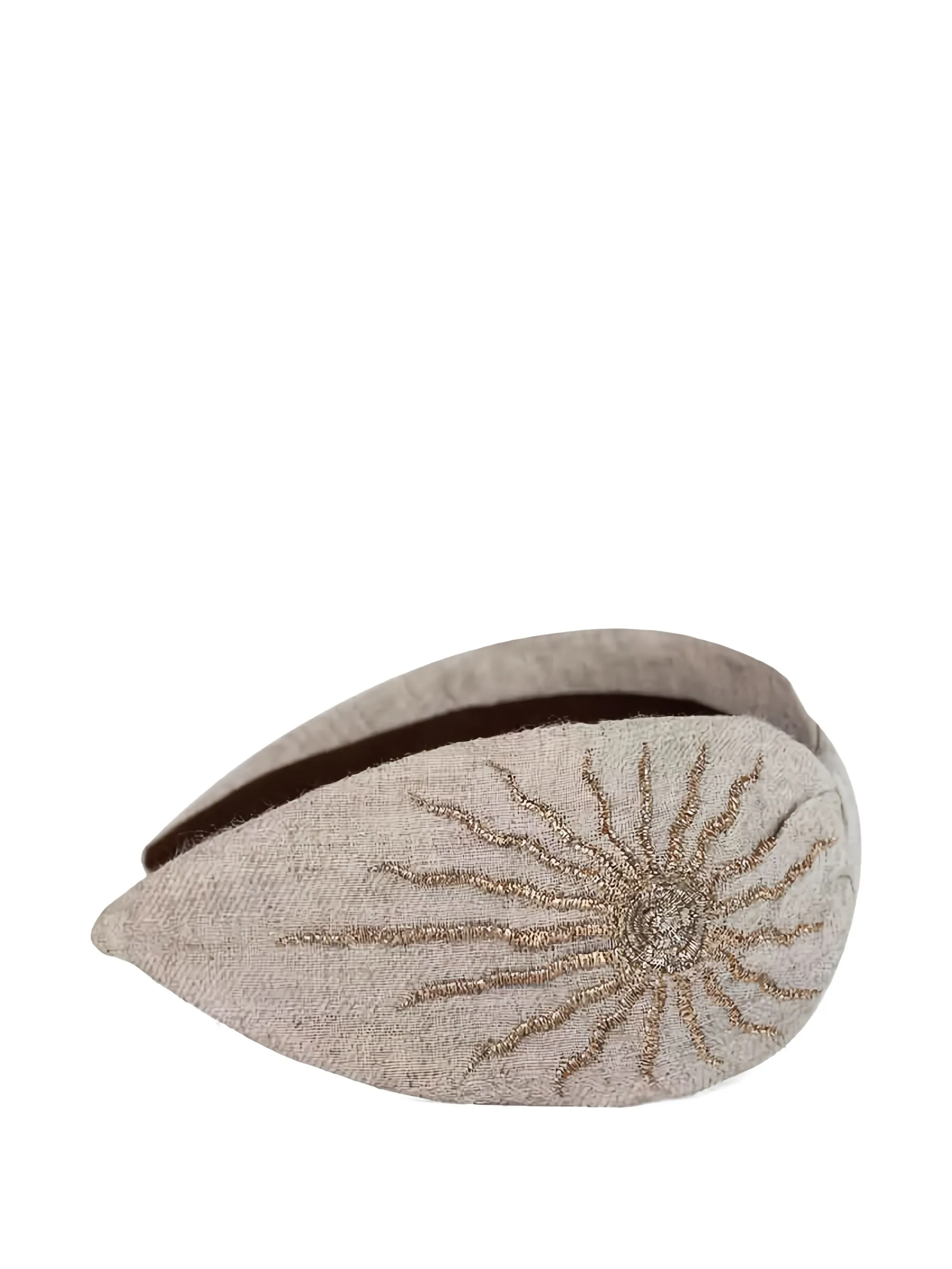 

Ободок The Golden Sun с вышивкой Namjosh, бежевый