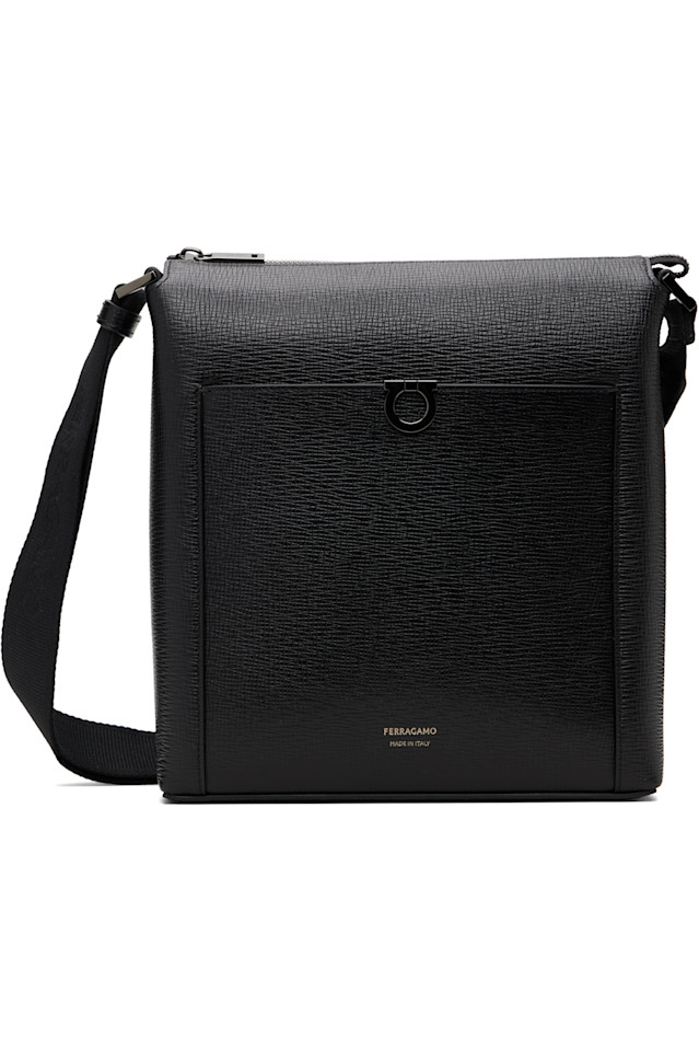 

Сумка через плечо Gancini Ferragamo, черный