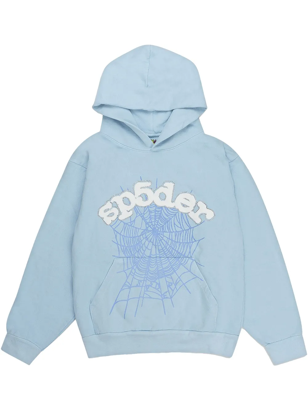 

Худи Baby Blue с отделкой Web SP5DER, синий