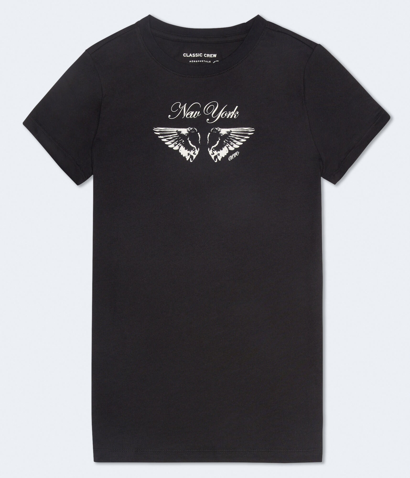 

Футболка с принтом Aeropostale New York Wings, черный