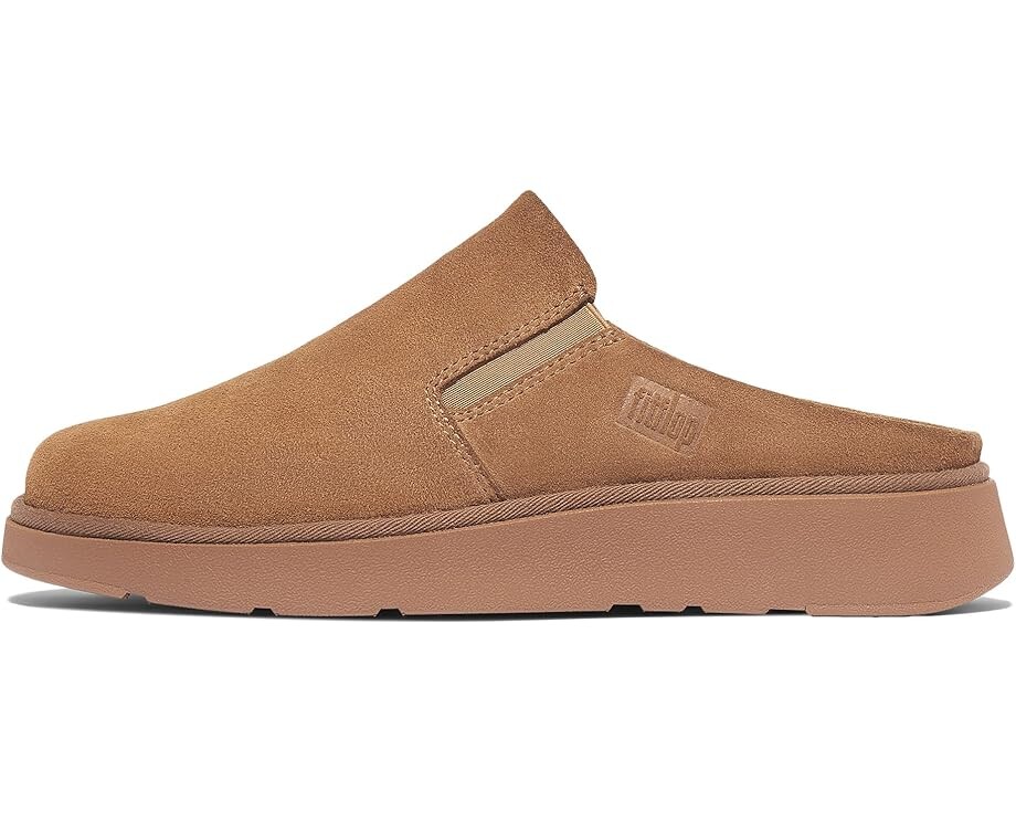 

Шлепанцы FitFlop Gen-FF Elasticated Suede Mules, цвет Desert Tan