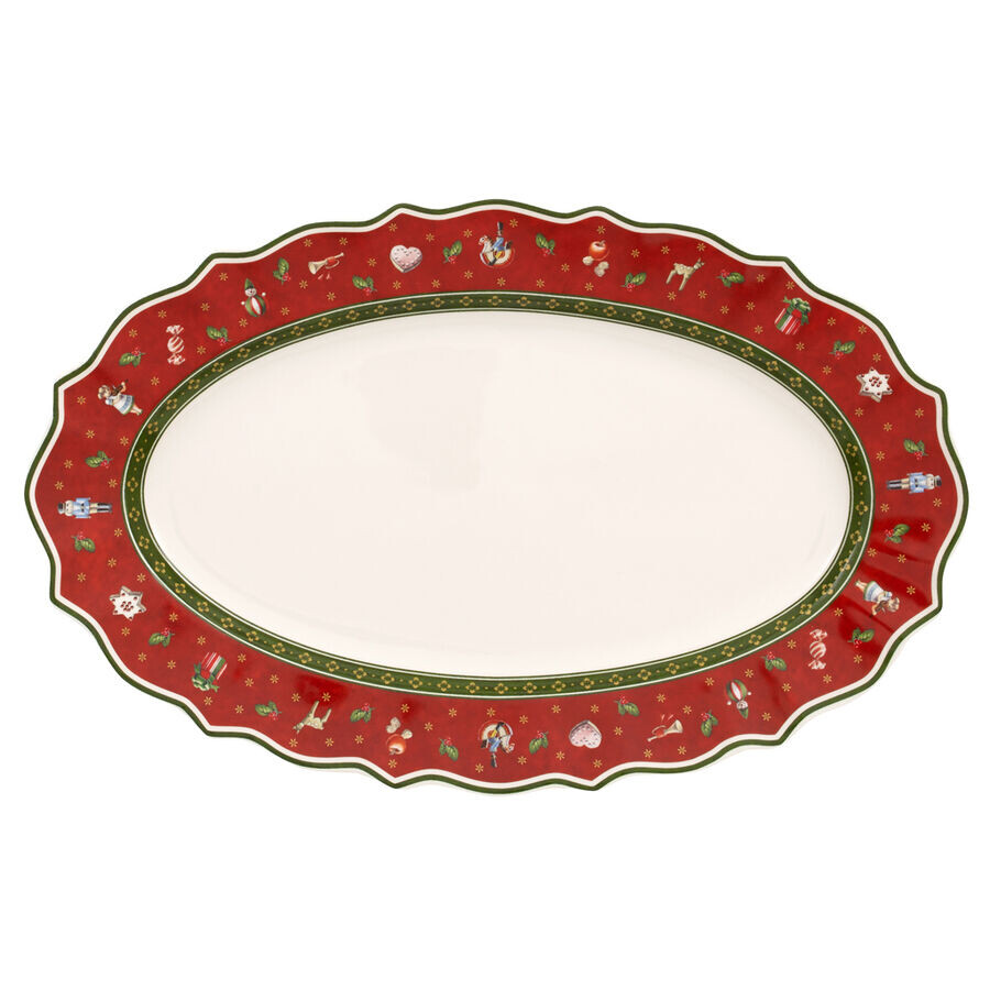 

Сервировочное блюдо Toy's Delight Villeroy & Boch, красный/белый