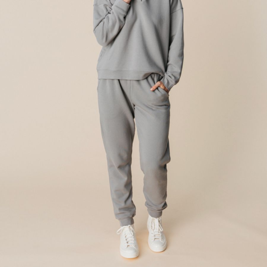 

Спортивные брюки-комбинезон из органического хлопка больших размеров Ocio, Ash