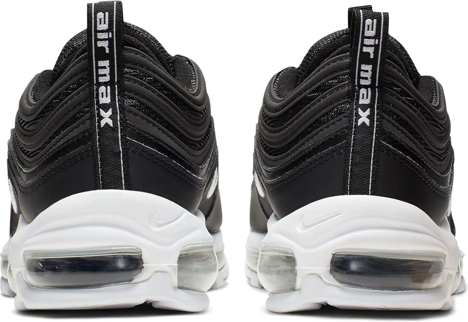Мужские кроссовки Nike Air Max 97, белый/черный — фото 2
