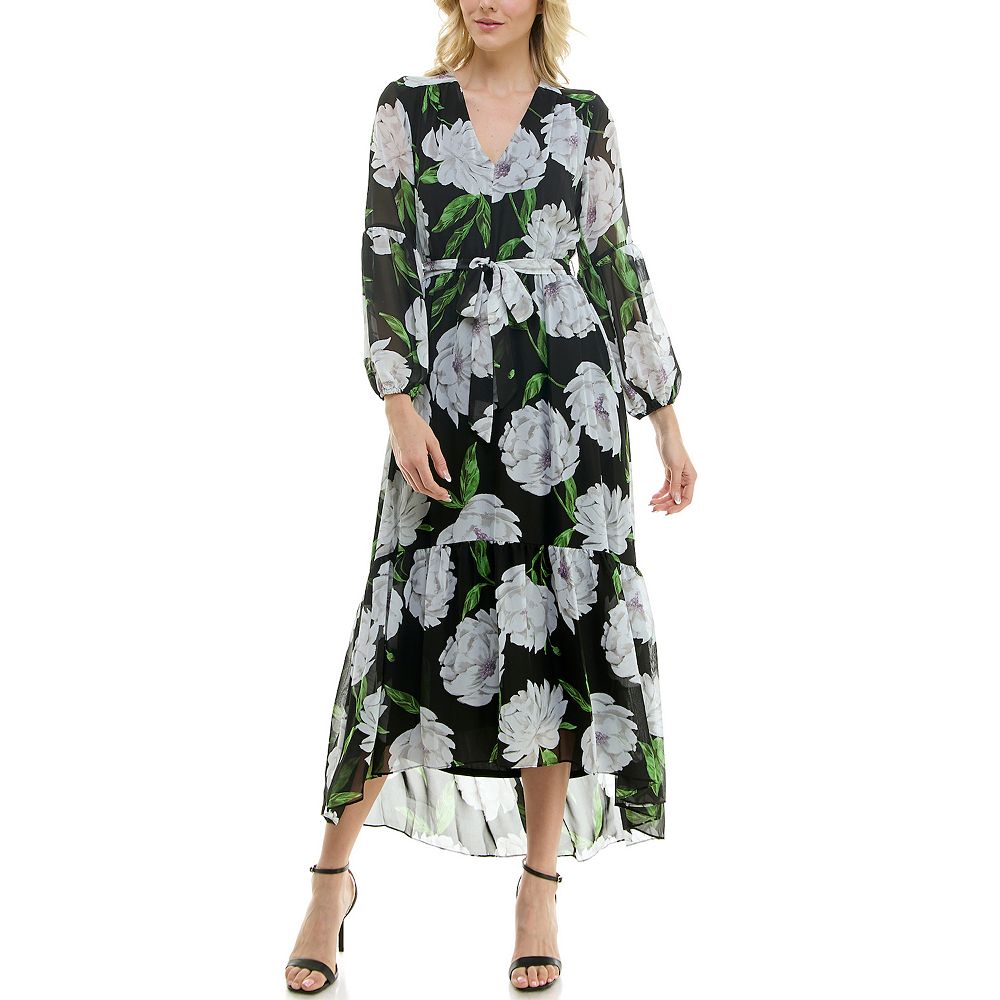 

Женское платье Taylor Платье с принтом Cambria Taylor Dress, цвет Black Lime