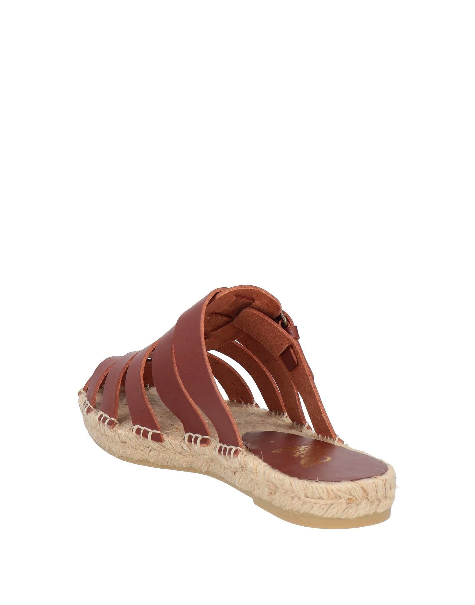 Эспадрильи Ancient Greek Sandals X Castañer Castañer, коричневый — фото 3