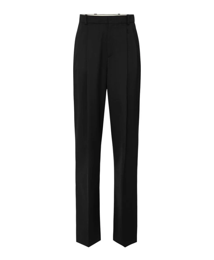 

Стильные шерстяные брюки Elisabetta Franchi, черный