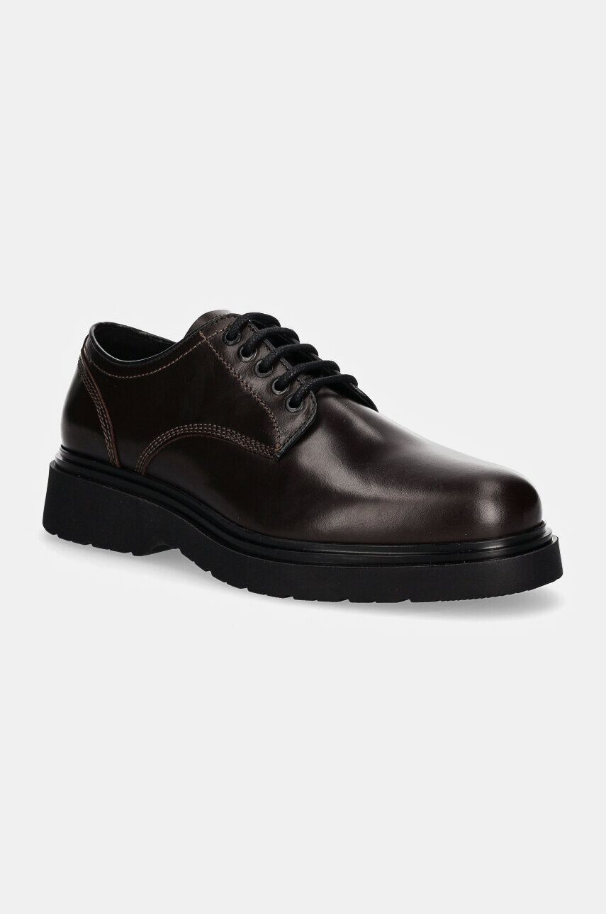 

Кожаные туфли Calvin Klein DERBY LTH, коричневый