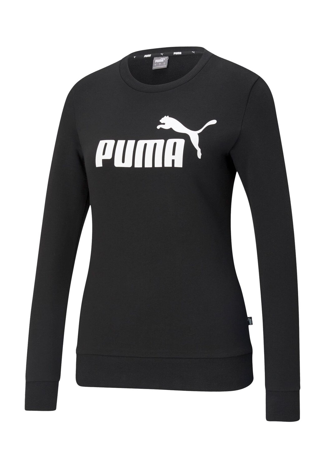 

Женская толстовка с логотипом PUMA, цвет Puma Black
