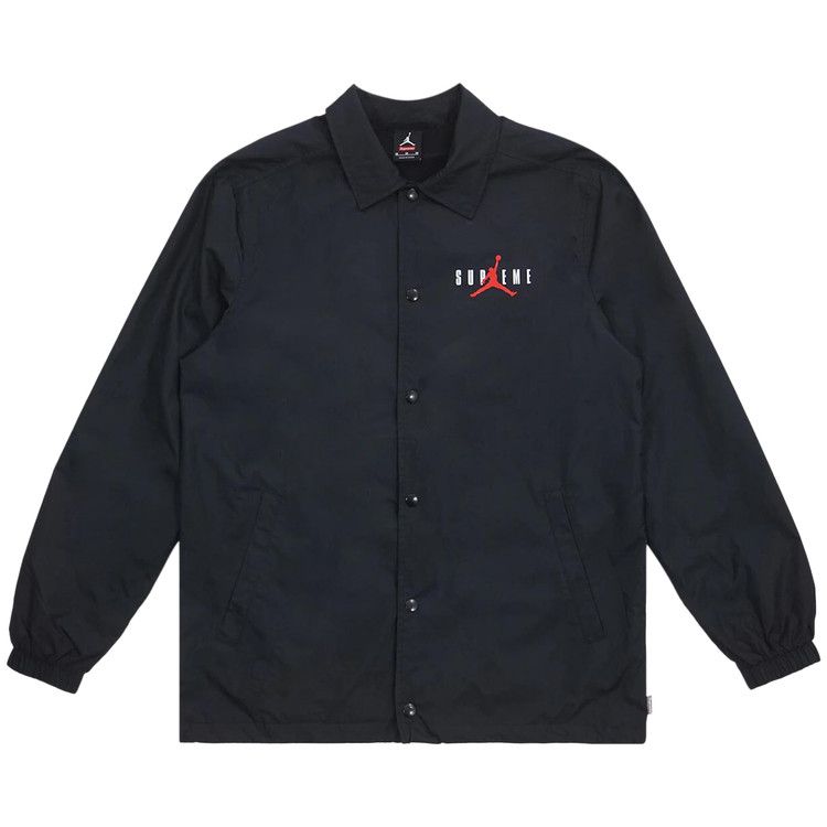 

Куртка Supreme x Air Jordan Coaches Jacket, Black