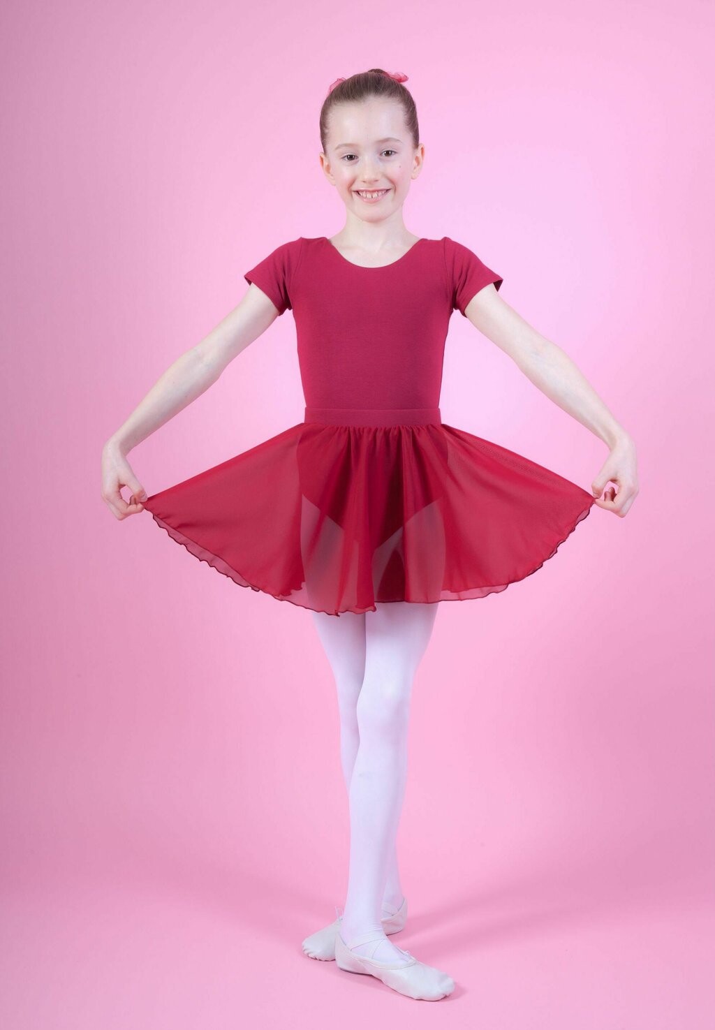 

Спортивная юбка BALLETTROCK EVA Tanzmuster, цвет burgunder