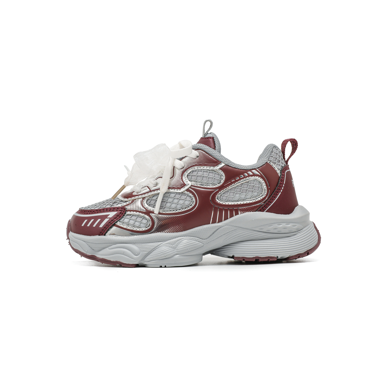 

Замороженная амортизация низкие кроссовки для бега kids' Disney, серо-бордовый