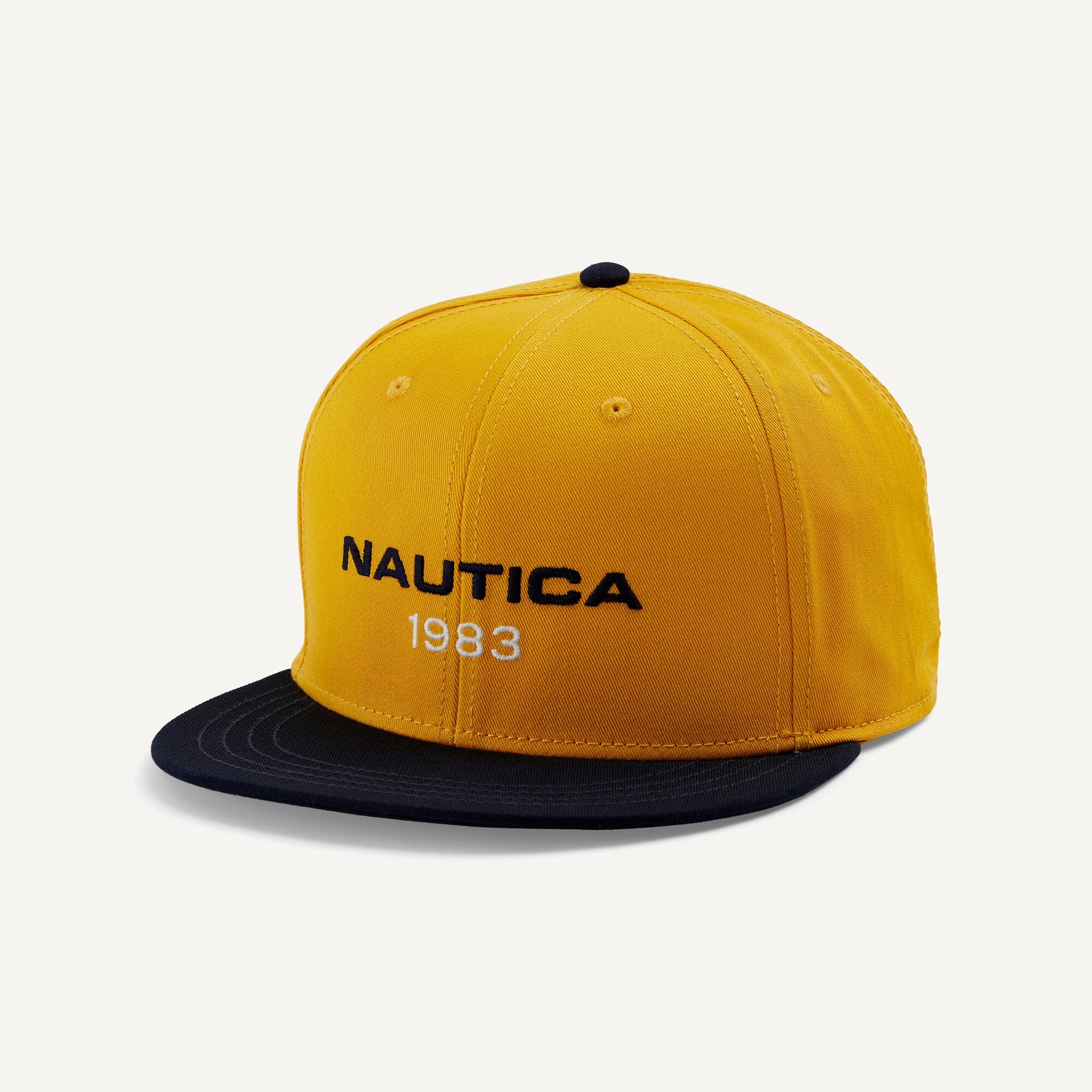 

Nautica Mens 1983 Colorblock бейсболка, цвет old gold
