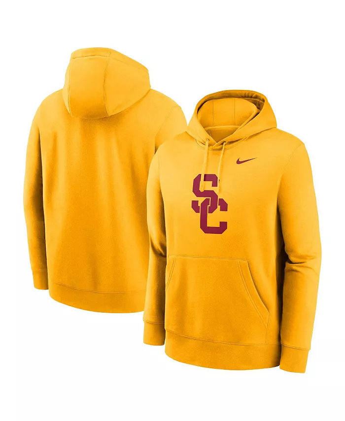 

Мужская толстовка с капюшоном USC Trojans Primetime Evergreen Club Fleece Nike