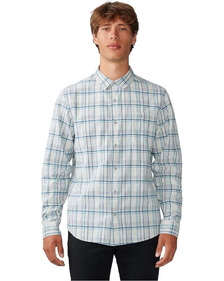 

Рубашка Mountain Hardwear Big Cottonwood Canyon Long Sleeve, цвет Glacial Trailhead Plaid