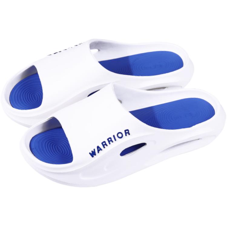 Мужские пляжные шлепанцы Soft Sole, легкие, нескользящие, прохладные и повседневные WARRIOR, черный серый — фото 3
