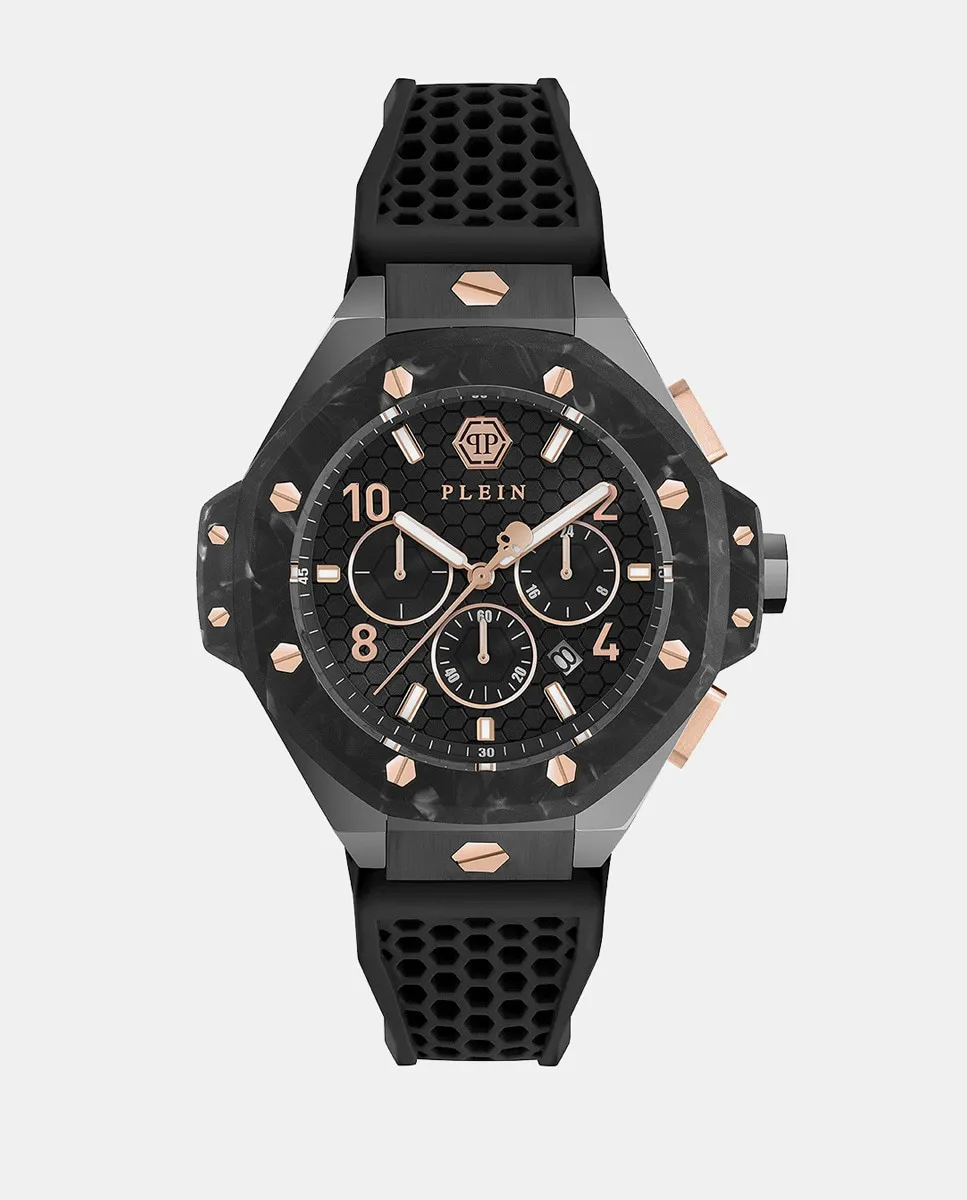 

Мужские часы PWPRA0524 черные силиконовые Philipp Plein, черный