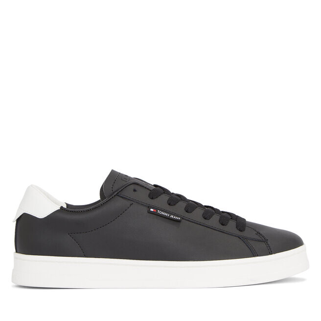 

Кроссовки Tommy Jeans Tjm Leather Low Cupsole EM0EM01374 Black BDS, черный