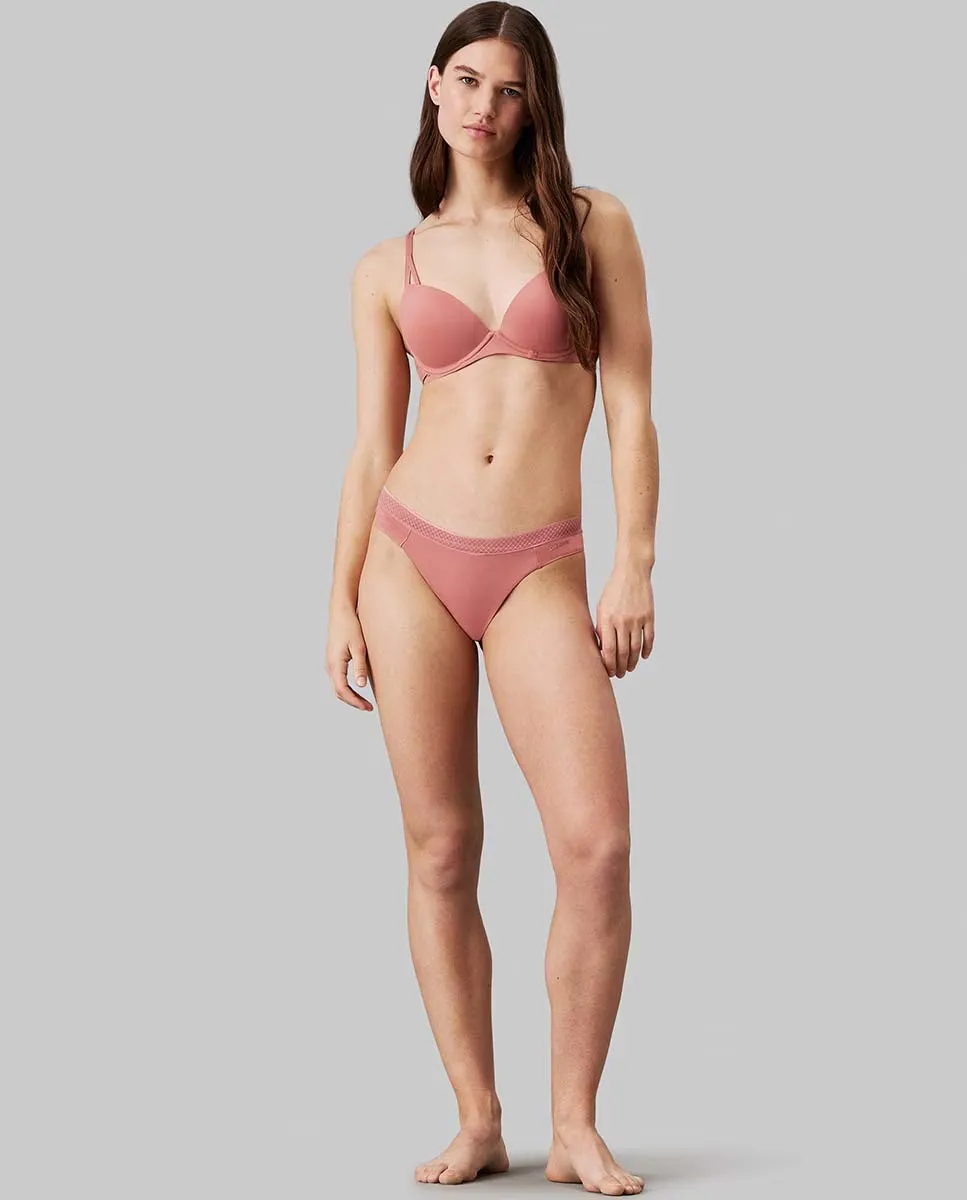 Стринги - Sed Comfort Light Calvin Klein, розовый — фото 4