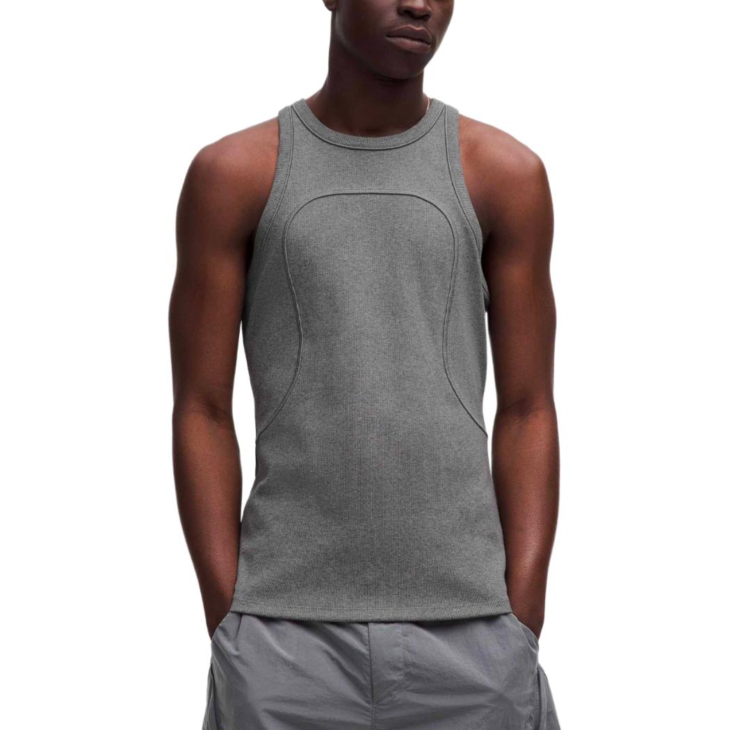 

Майка SLNSH мужская Lululemon, Mixed Color Asphalt Gray/Variegated Asphalt Ash