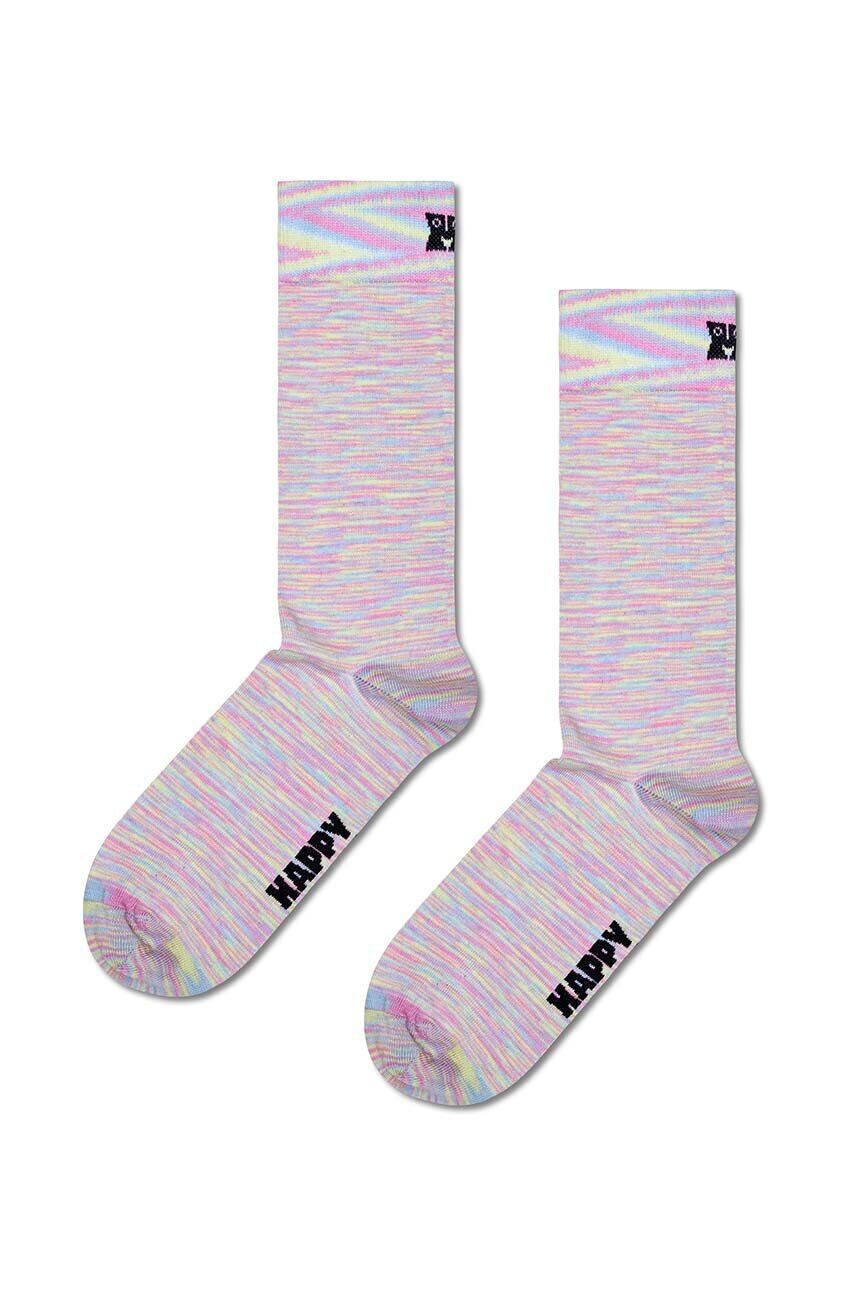 

Носки Solid Space Sock Happy Socks, розовый