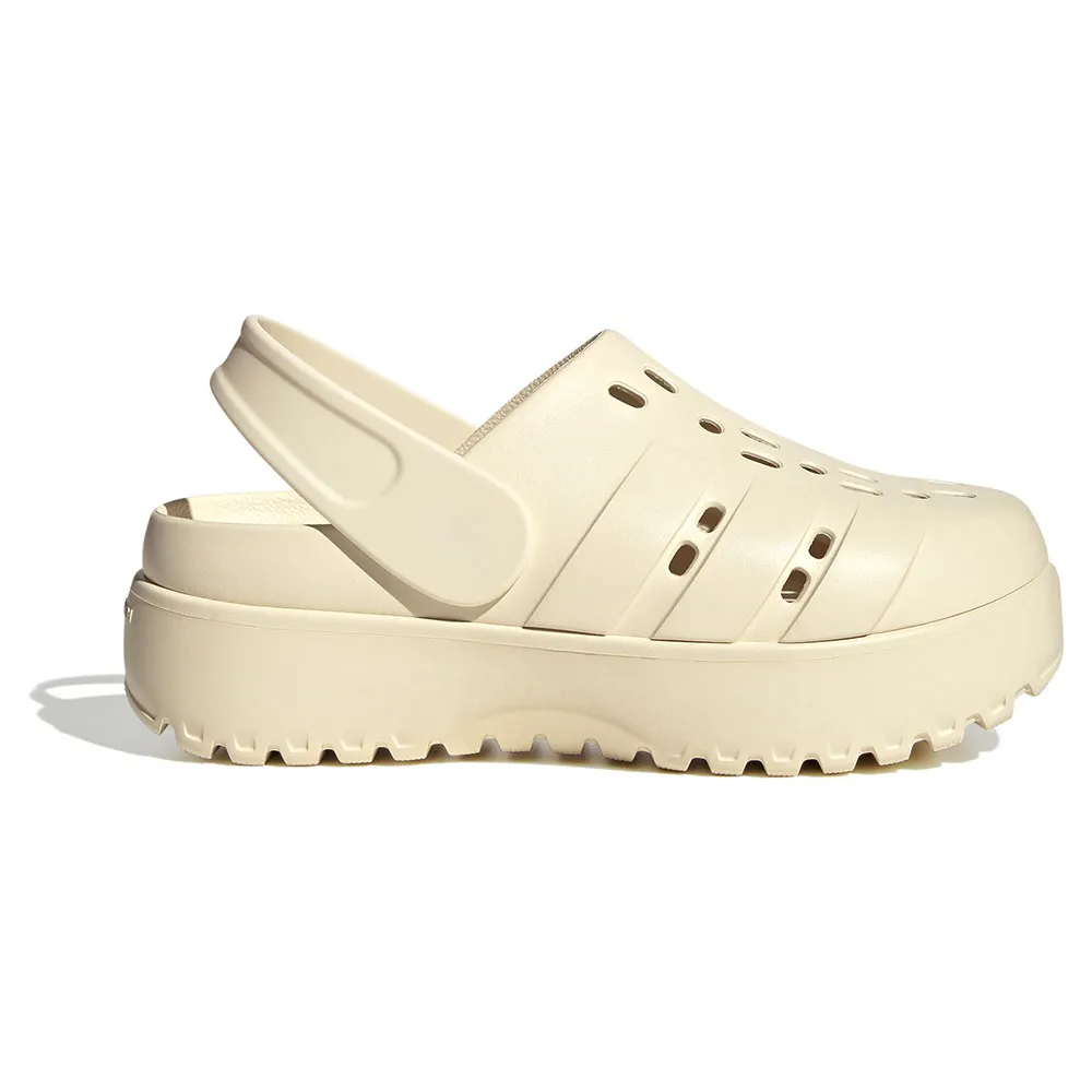 Сабо adidas Adilette Platform, бежевый