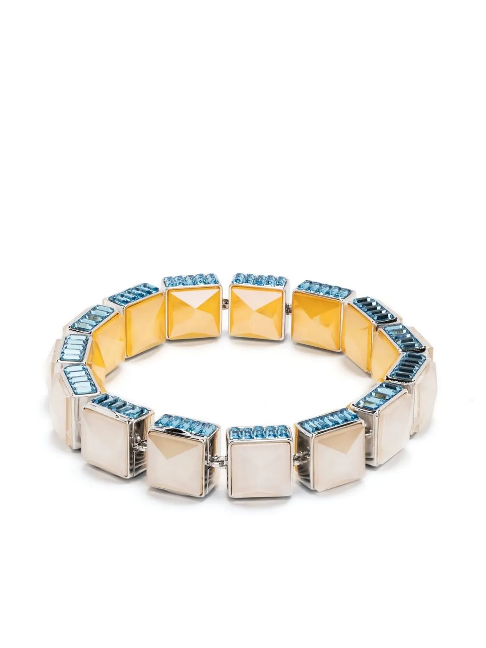 

Браслет Orbita с кристаллами Swarovski, желтый