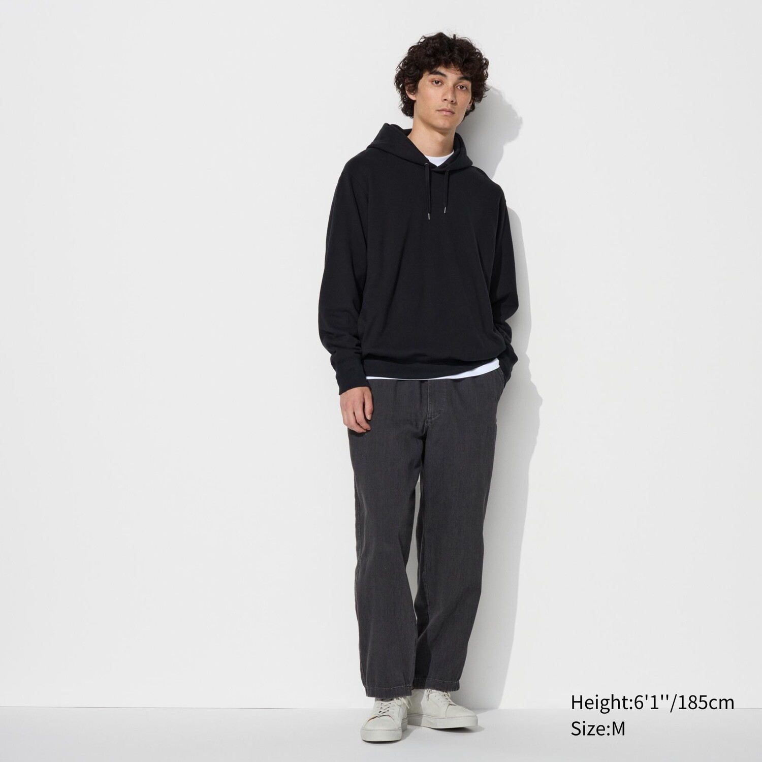 

Удобные эластичные джинсы на щиколотке UNIQLO, серый