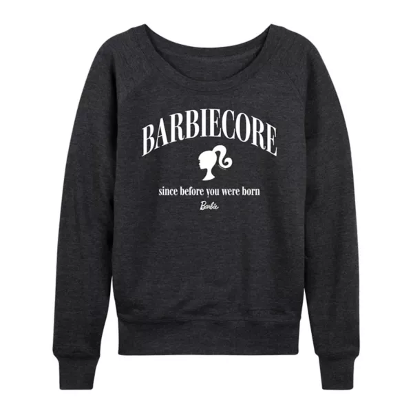 

Футболка с длинным рукавом из французского трикотажа Women'S since before you were born Barbie, серый