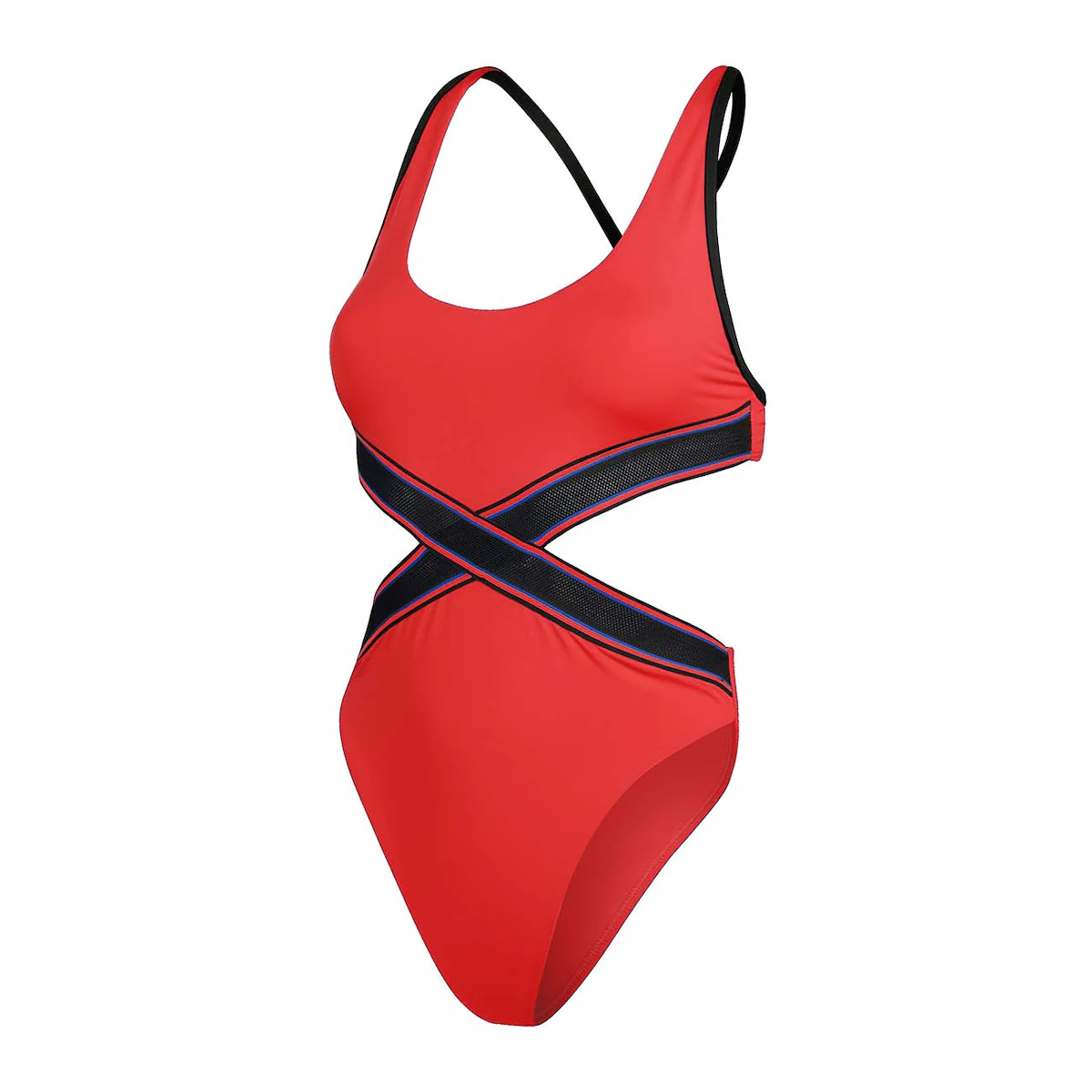 

Женский купальник Speedo Convertible Cut Out 1 шт, красный