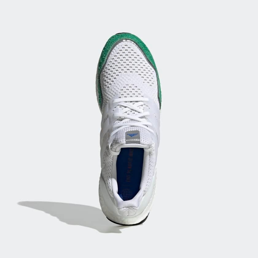 Мужские кроссовки Adidas Ultraboost 1.0, белый/зеленый — фото 2