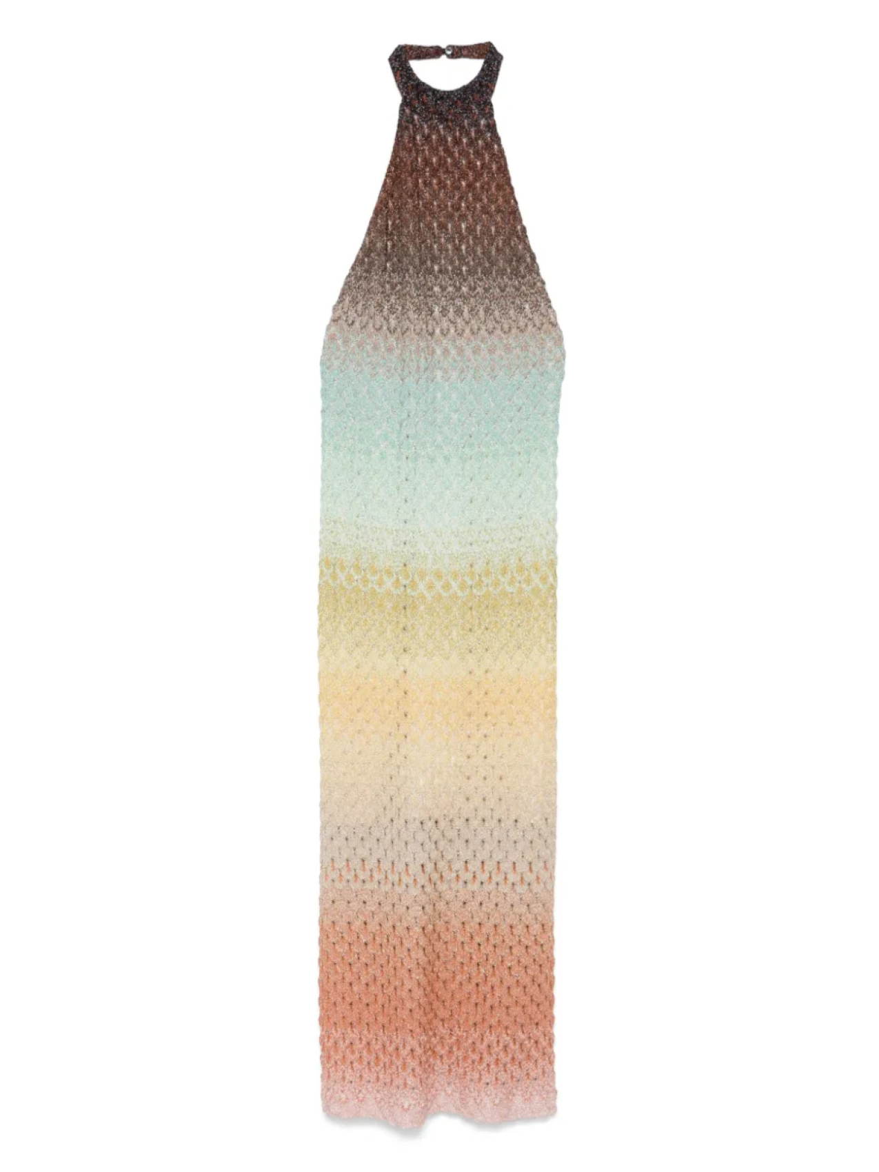 

Платье миди с эффектом омбре Missoni, коричневый