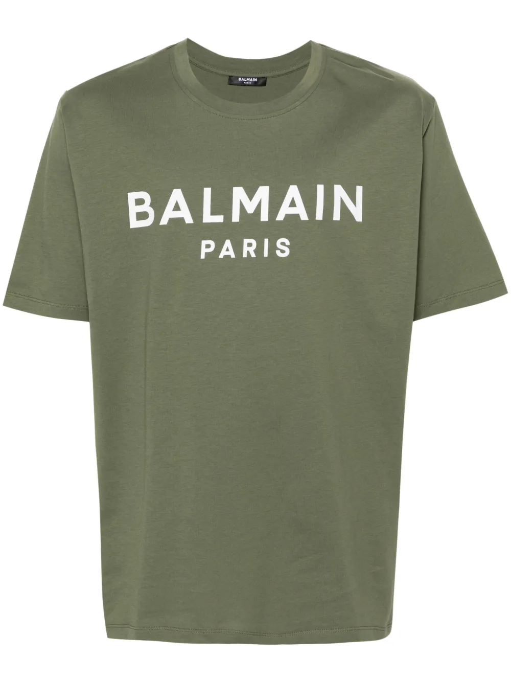 

Футболка с логотипом BALMAIN, зеленый