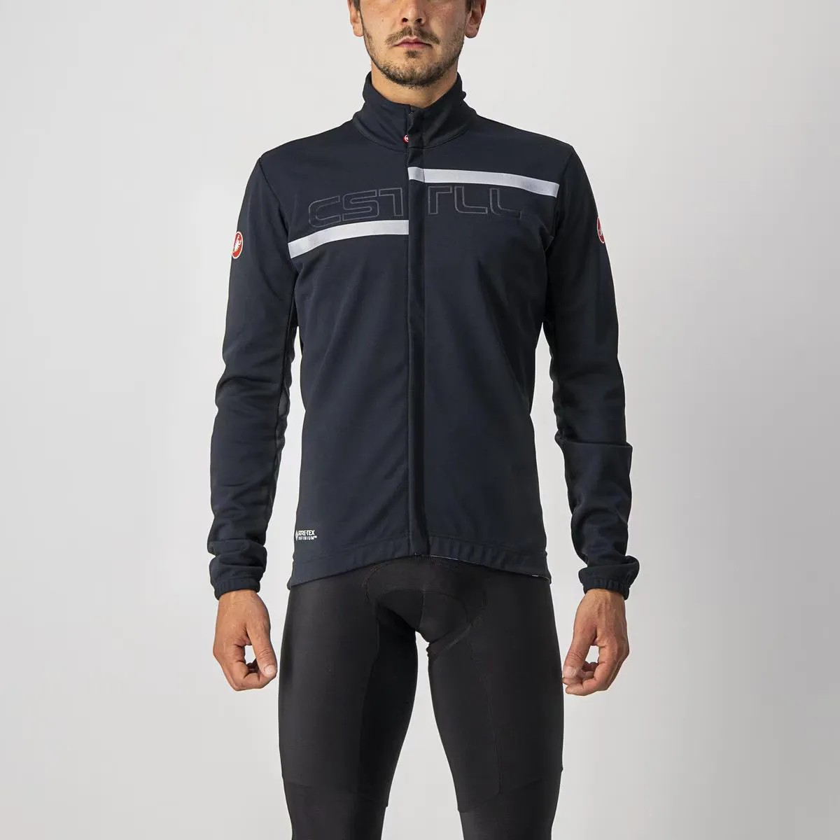 

Мужская велосипедная куртка Castelli Transition 2 Reflex, черный