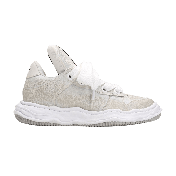 

Кроссовки Maison Mihara Yasuhiro Wayne Puffer OG Sole Brushed Shrink Leather Low 'White', белый