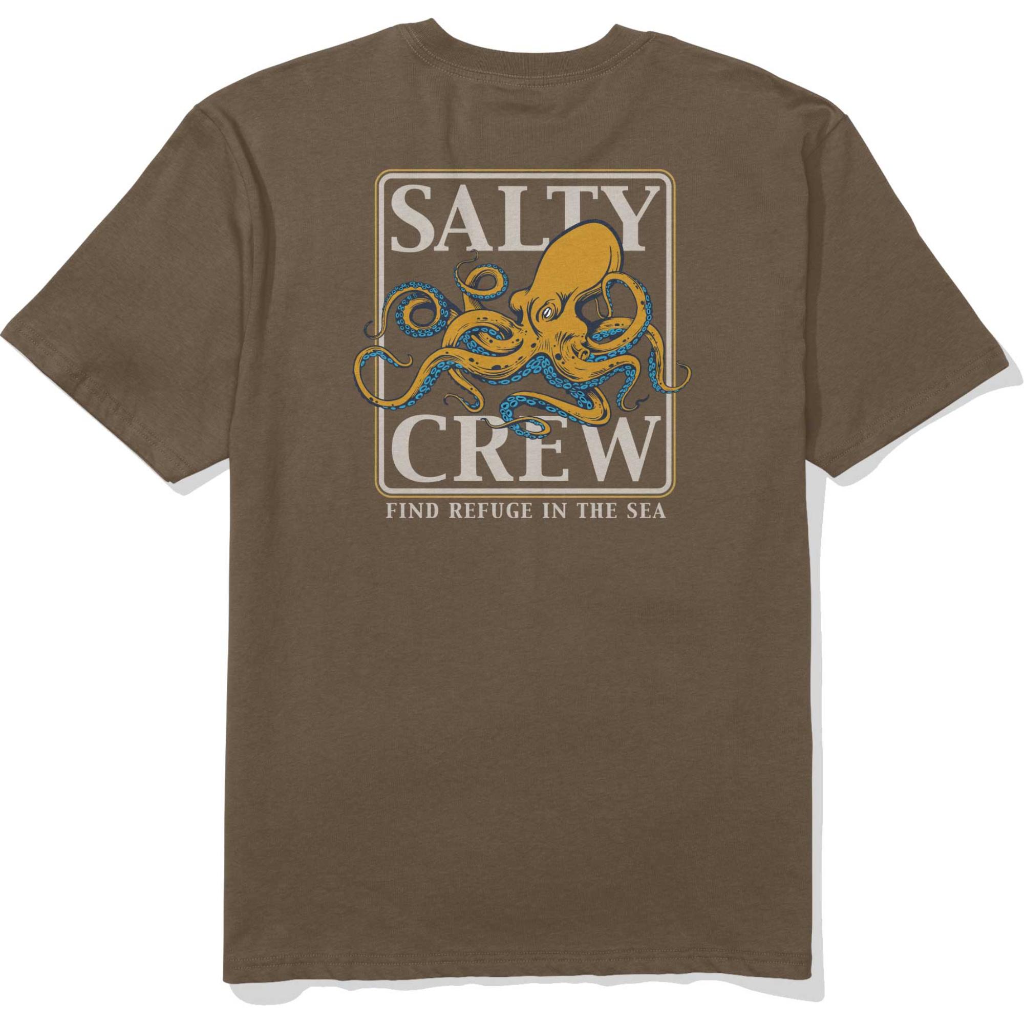 

Мужская классическая футболка Ink Slinger Salty Crew, Teak