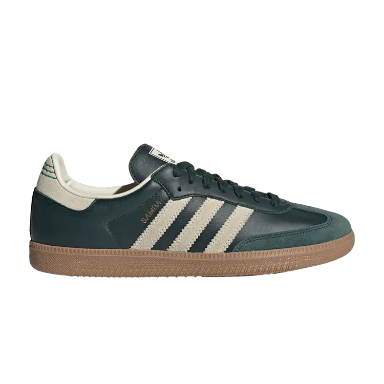 

Кроссовки adidas Samba OG Shadow Green Cream White, зеленый