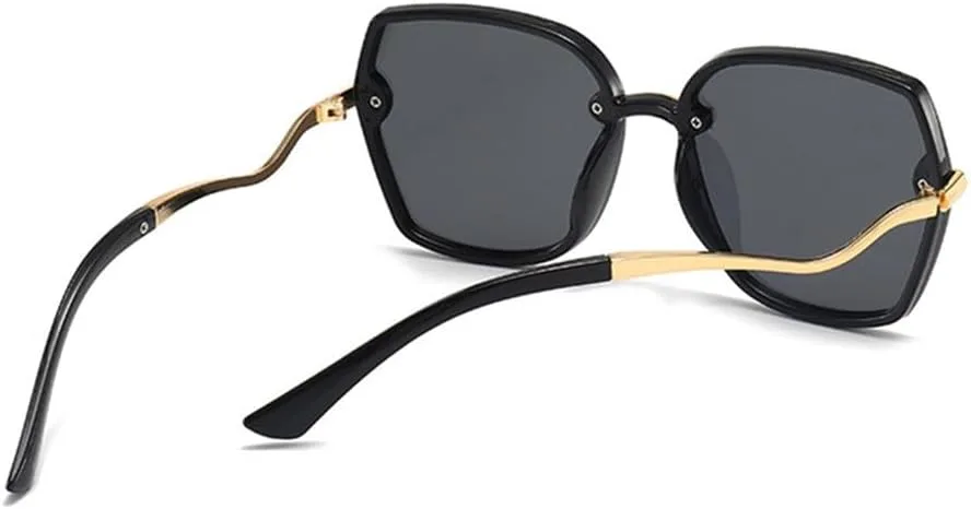 

Солнцезащитные очки с закрученными дужками и крупной оправой для женщин, винтажный ретро-стиль, солнцезащитные очки с градиентными линзами UV400 LANGSER, C3 Blue Pink