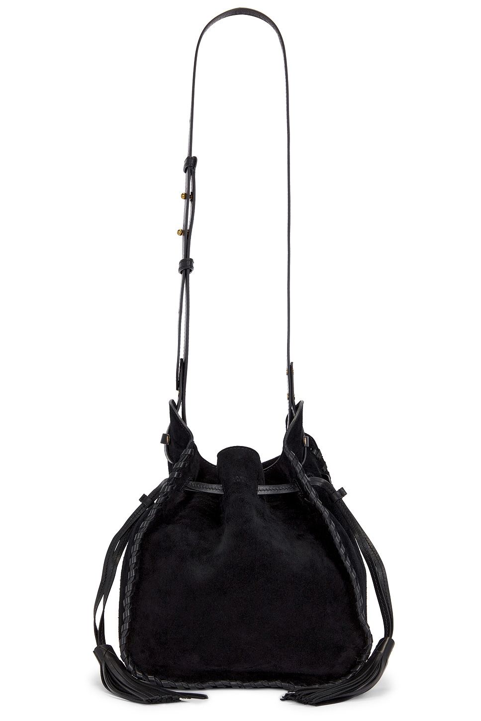

Кожаная сумка-ведро Isabel Marant, black