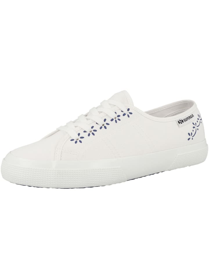 Кроссовки на шнуровке Superga, разноцветный — фото 4