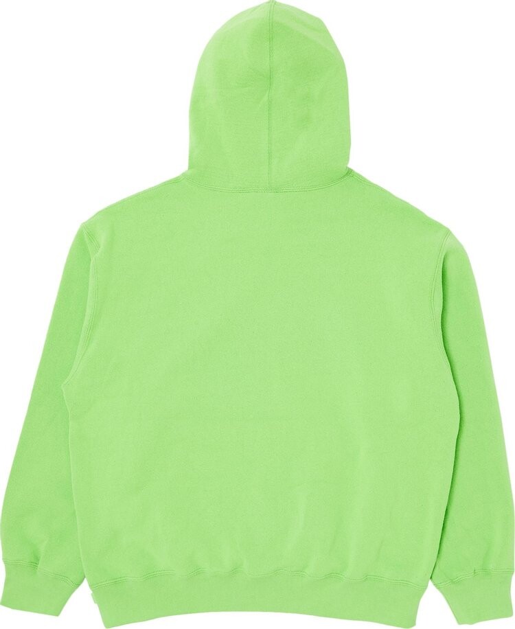 Толстовка Supreme Jacquard Stripe Hooded 'Bright Green', зеленый — фото 2