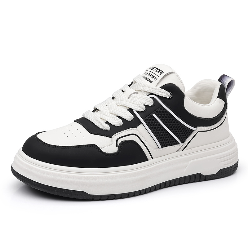 

UAXBO Износостойкие, легкие, дышащие, увеличивающие рост, низкие кроссовки для скейтбординга, мужские, белые