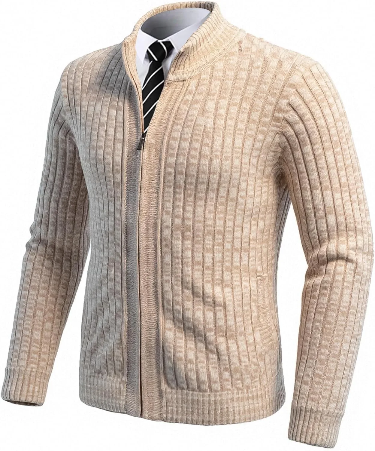 

Кардиган Pioneer Camp мужской на молнии с воротником стойкой и двумя карманами