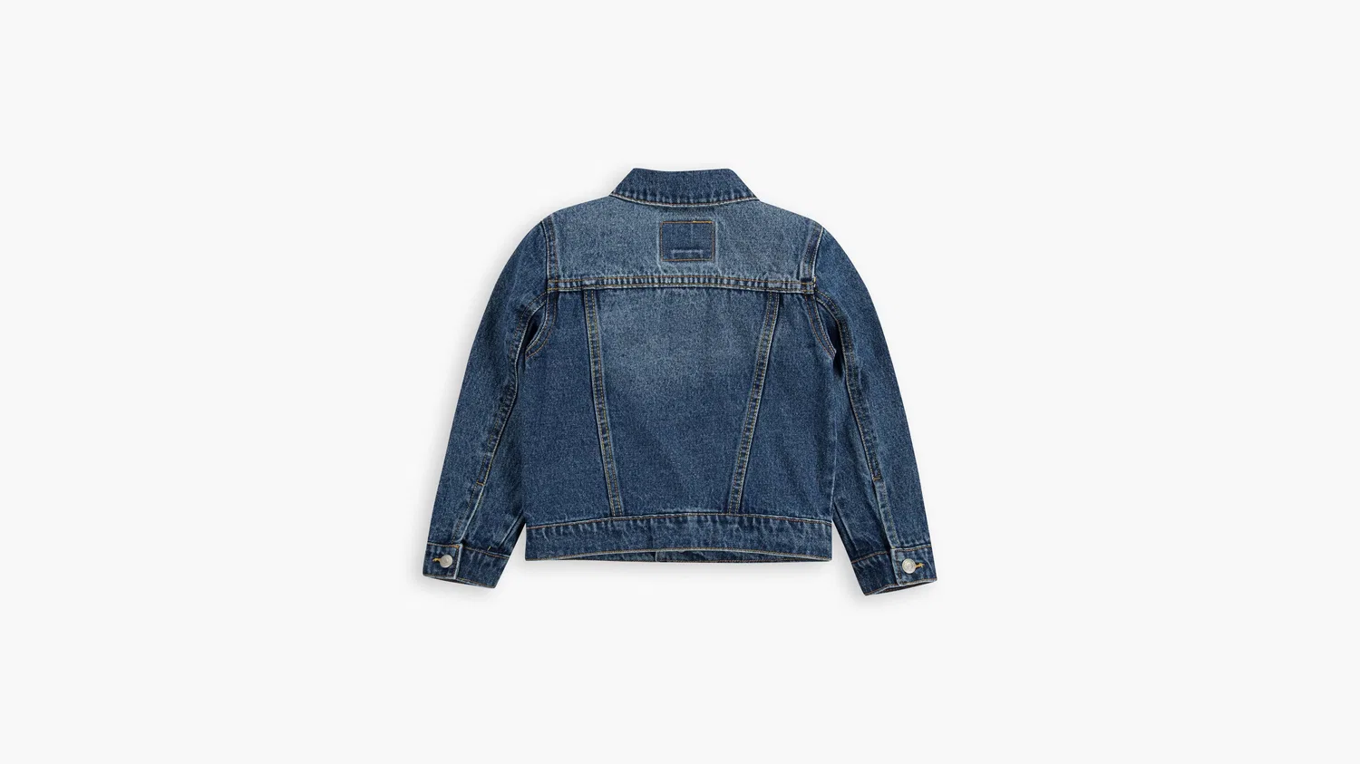 Детская куртка-тракер для мальчиков 4-7 лет Levi's, Medium Wash — фото 4